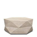 Switch Arreto Hexagonal Hinged Solid Wood Top and Base Coffee Table - 1Stylish Nest 2 image