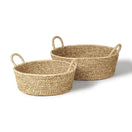 Switch Ayanna Set of 2 Deep Nesting Seagrass Baskets w/ Handles - 1Stylish Nest 2 image