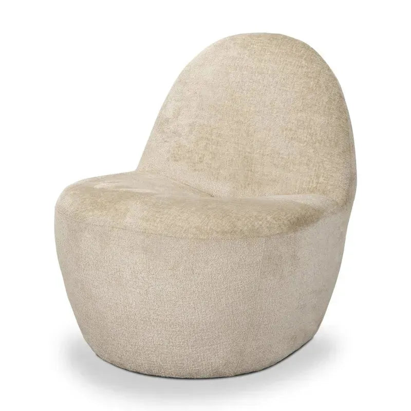 Beverly Beige Chenille Accent Chair - 1Stylish Nest