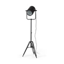 Switch Debdou 22L x 22W x 61H Black and White Metal Adjustable Cinema - Style Floor Lamp - 1Stylish Nest 2 image