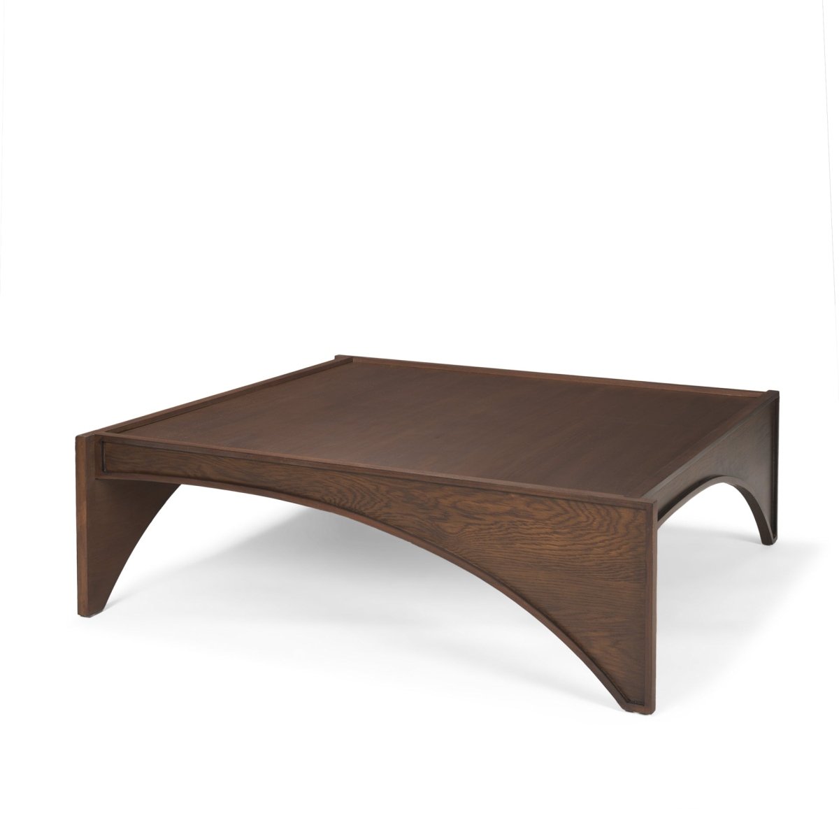 Laraya Medium Brown Wood Coffee Table - 1Stylish Nest