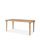 Switch Suvan 72L Light Brown Rectangular Oak Wood Dining Table - 1Stylish Nest 2 image