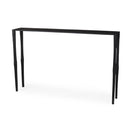 Switch Timothy 48.0 X 8.0 X 30.0 Ebony Black Iron Console Table - 1Stylish Nest 2 image