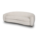 Switch Valentina Oatmeal Upholstered Curved Sofa - 1Stylish Nest 2 image